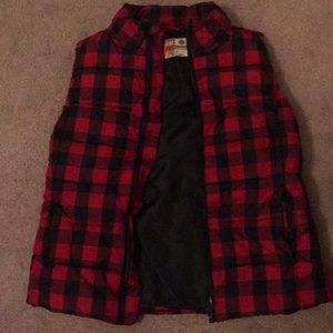 Buffalo Plaid Puffer Vest
